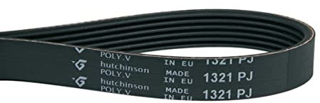 easyPART Kompatibel/Ersatz für Hutchinson SNC 6 JE 1321 PR Poly-V-Riemen Antriebsriemen Keilrippenriemen Rippenriemen grobe Rippen Waschmaschine 1321PJ6 wie BBC Blomberg Bosch Constructa Electrolux
