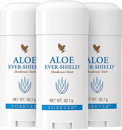 Ever Shield Deodorant - Deodorante con Aloe Vera - Pacchetto di 3 prodotti