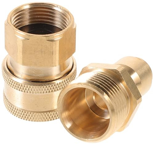 Healeved Water Pipe Joint Quick Connect Garden Hose Fittings Heavy Duty Adapter Connector Hose Attachment for Garden Pipe Connector Tool