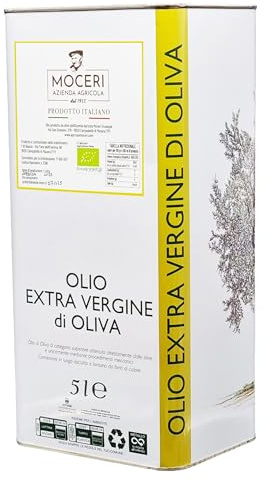 Sicilia Bedda - Olio Extravergine di Oliva DOP Siciliano - Prodotto in Provincia di Trapani - 5 Litri