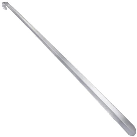 Murago - Schuhlöffel ca. 79 cm Edelstahl - extra lang Metall Schuhanzieher Anziehhilfe stabil