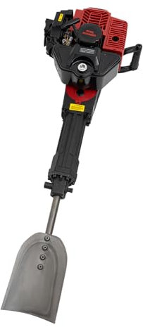 52 CC 1900 W Macchina per scavo albero a 2 tempi, mini escavatore portatile per albero di Natale, pala larga, plettro piatto, finestra del serbatoio del carburante