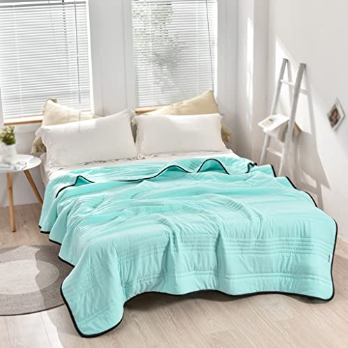XFZJCHAP Letto Estivo con Coperta rinfrescante, Letto Caldo con Coperta appesantita, Aria condizionata, Trapunta (Argento 200 cm*230 cm)