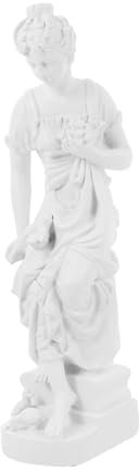 VALICLUD Scultura Della Dea in Resina Effetto Gesso, Statuina Decorativa Artistica Per Arredamento Casa, Ornamento Per Soggiorno, Camera Da Letto e Ufficio, Design Unico Raffinato