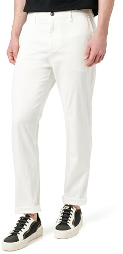 Boss Trousers_Flat Chino_Tapered 10242156 01 - Pantaloni da Uomo, Naturale 106, 32W / 32L