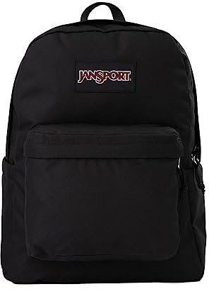 Jansport Cross Town, Black, 33 cm H x 28 cm W x 12 cm D, Classic