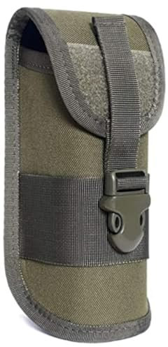 YCD Taktisches Brillenetui, stoßfestes Schutzetui, tragbares Outdoor-Sonnenbrillenetui (Armeegrün)