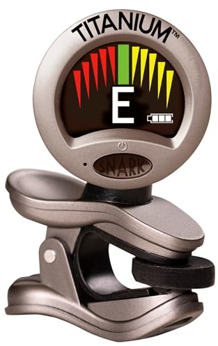 SNARK ST-8 Titanium Rechargeable Guitar Tuner (ST8-TITANIUM)