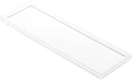 FewNvWa 4 Pezzi Piatto Acrilico Piastra Vuota Materiale Artigianale Progetto DIY Regalo Fatto a Mano Adatto per Soggiorno Festa Casa, Stile a