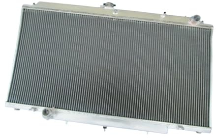 Radiatore in alluminio a 3 file da 52 mm adatto for GU Y61 2.8/3.0 TD 4.2L 1997 1998 1999 2000 2001 97 98 99 00 01 Manuale MT