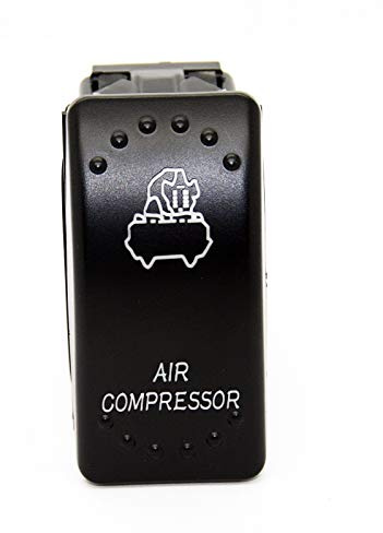 Luftkompressor - Air Compressor JJ70 - Symbol Kippschalter Wippschalter Schalter Auto Boot KFZ LKW Licht 12V 24V