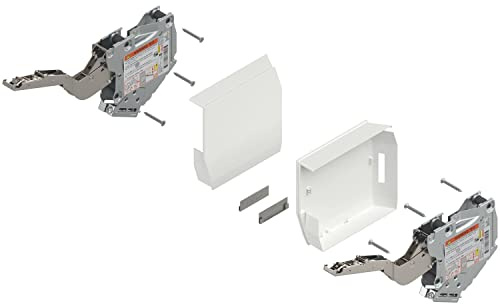 Blum Aventos HK S Tip-On Klappscharnier Liftbeschlag Hochschwenkbeschlag Kraftspeicher Set 960-2115 seidenweiß