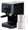 Mellerware - Pack | Cafetera Espresso Koffy! + Espumador de Leche Frothy! | CAFETERA: 20Bar y 1200W para Cafe y Cappuccino | ESPUMADOR: 600W y 250ml, Espuma Caliente/Fría 3en1 | Inox White