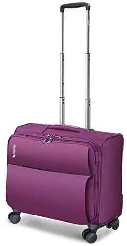GOTYKE Laptoptasche mit Rädern, 4 Rädern, Laptoptasche mit Rollen, Business-Bürotasche, Laptop-Trolley-Tasche, Pilotenkoffer Handgepäcktasche (Farbe: A, Größe: 46 x 24 x 40 cm)