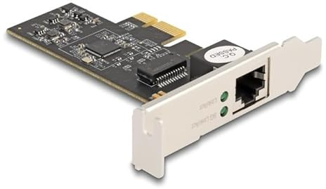 Delock PCI Express x1 Karte zu 1 x RJ45 5 Gigabit LAN RTL8126