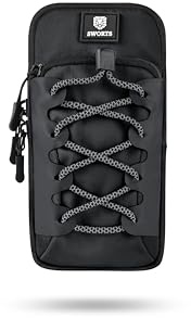 SWORTS Run Arm Bag · Premium Laufsport Handytasche · 2-Fächer-Trennung · Joggen Armtasche Unisex