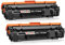 HenceBuy 44A CF244A Toner Schwarz Kompatibel für HP 44A CF244A Tonerkartusche für HP Laserjet Pro MFP M28w M28a M28 für Laserjet Pro M15w M15a M15 Drucker (Schwarz, 2er-Pack)