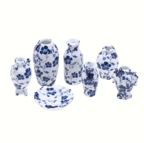 MOIDHSAG Elegante juego de jarrón azucarero platos taza bonito juego de decoración utensilios de cocina