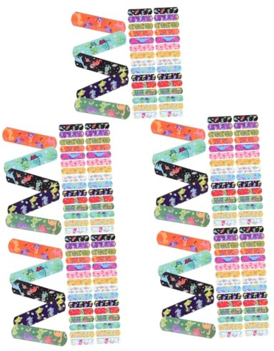 minkissy 750 Piezas Tirita para niños apósitos para heridas vendas elásticas curita para bañarse vendaje adorables hemostáticos Educación física