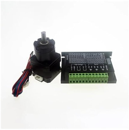 42mm Stepper electronic starter Extruder Gear Nema17 Stepper electronic starter& Driver Ratio 71,100,139 Planetary Gearbox for CNC milling machine(Gearbox Ratio 71)