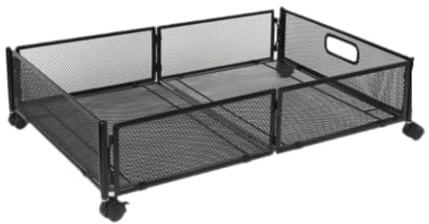 F Fityle Contenitore portaoggetti sotto il letto, organizer per cassetti sotto il letto, organizer grande per camera da letto per scarpe, coperte, libri