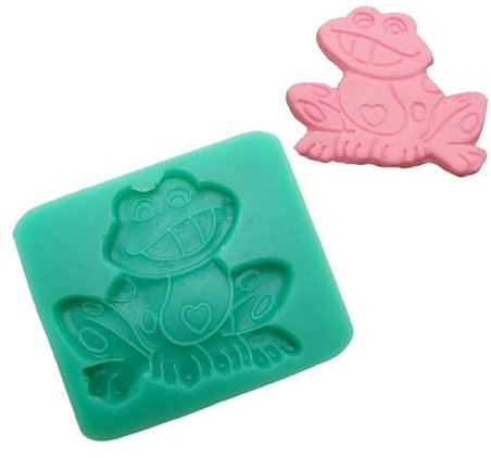 3d Mignon pour Moules en Forme de Grenouille Fondant Moule à Chocolat Gâteau Décoration Outils Petits Bonbons Moule de décoration de pâtisserie Facile à nettoyer