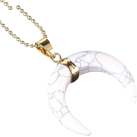 Collier En Cristal Pour Femme, Pendentif Croissant De Lune Enroulé En Fil De Fer, Arbre De Vie, Pendentif En Cristal De Guérison, Chaîne En Or, Bijoux Spirituels, Cadeaux Gothiques De Sorcière P