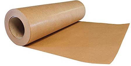 PAKNOR® 30 cm - 50 m Braun KRAFTPAPIER, Geschenkpapier, Lebensmittelpapier, Kraftpapierrolle Ideal für Kunsthandwerk, Geschenkverpackung Verpackung, Packpapier (Braun, 50)
