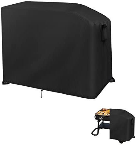 Guisong 42 tums platt grillskydd vattentätt för Cuisinart 2-brännare bakplåt CGG-0028, 42 tum väderbeständigt gasgrillskydd för de flesta vanliga 2-brännare bakplåtar, propanbakplåtar täcker 43 tum x