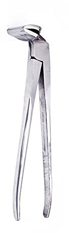 Pinza in pelle, testa curva in pelle, regolazione del bordo in pelle, appiattire la pinza, pinza piatta per becco per cintura fai da te