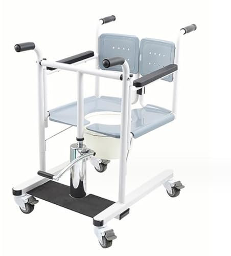 Elevador de pacientes hidráulico,Silla de ruedas elevadora de pacientes,Silla de ruedas portátil de transferencia de pacientes para el hogar,gruas para personas mayore A