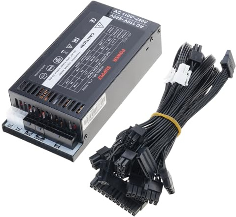 ENP-7660B 110~264 V, fuente de alimentación modular eficiente de 600 W para sistemas ITX, protección contra sobrecorriente y cortocircuito