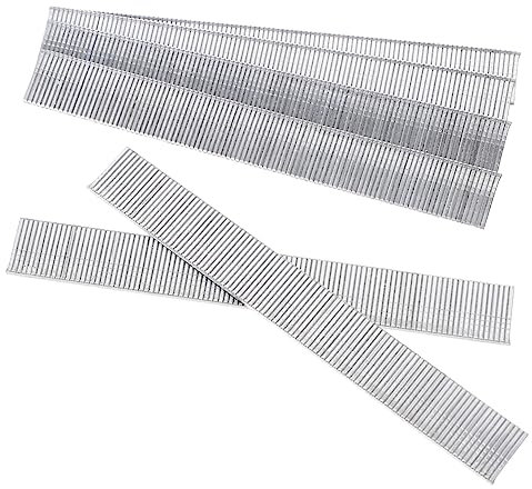 BUGUUYO Juego de 8000 Clavos de Hierro Galvanizado para Acabado de Carpintería Y Ensamblaje