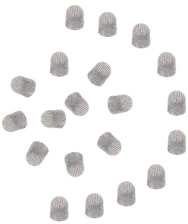 sourcing map 10Pcs Replacement Fiber Mesh Tips For Stylus Pens 5.5mm Suitable For Capacitive Touch Screen,High Sensitivity,Soft,No Scratch Screen Pen Tip