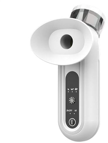 Nano Eye Mist Steam Sprayer, Handheld Rechargeable Eye Drop Mister, Small Eye Drops Steamer with Warm Compress, Steam Therapys Wand for Relief Dry Eyes, Eye Treatments