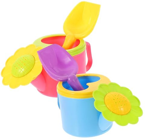 TOYANDONA 8stücke Teiliges Sandspielzeug Für Mädchen Schaufel Und Eimer Hochwertiges Kunststoffmaterial Für Strand Fördert Kreativität Und Koordination Zufällige Farbauswahl