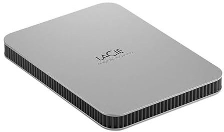 Disco Duro portátil 4TB 2.5 USB-C, diseño Plateado, Almacenamiento Externo, Ideal para backups y Transferencia de Datos.