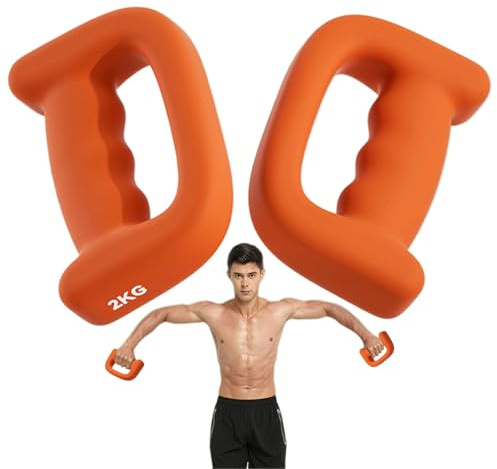 Kurzhantel-Set für Frauen | D-Griff Hantel-Set | Übung Fitness Zubehör für professionelle Männer Frauen Anfänger Home Gym Pilates Outdoor Walking Senioren