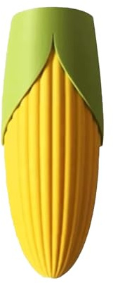 Shouxiut Dispensador de aperitivos | Dispensador de granos de café en forma de maíz, contenedor reutilizable para comedor, hogar, cocina, aula, escritorio, despensa de viaje, fiesta