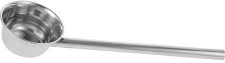 ABOOFAN Louche à Eau En Acier Inoxydable 43 Cm Manche Long Ergonomique, Pelle à Eau Métal Antidérapante Cuisine, Restaurant Et Maison, Ustensile Multifonctionnel Cuisine