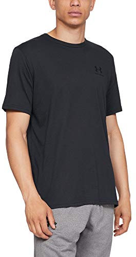 Under Armour Mens Short-Sleeve Graph Herren T-Shirt Ua Sportstyle Mit Logo Auf Linker Brustseite, Black, 1326799-001, 4XL