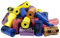 Bags On Board Hundekotbeutel - Starke, auslaufsichere Hundekotbeutel - 840 Rainbow Bags