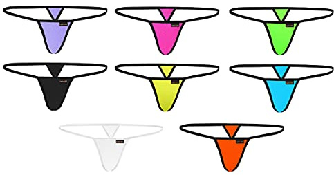 Sohimary 101 Donna 8 Pezzi Mini Perizoma String Bikini XS S M 38 40 42 44 Multicolore