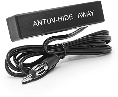 Auto Antenne AM FM Scheibenantenne UKW LKW Klebeantenne PKW KFZ mit Verstärker