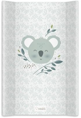Baby Wickelauflage Wickelmulde Wickelunterlage 50 x 70 cm abwaschbar Wickeltischauflage Wickelaufsatz für Kinderbett Unisex (Koala)