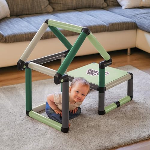 Quadro Beginner Home - Estructura de Escalada y Torre de Aprendizaje para Interiores y Exteriores | Promueve el Desarrollo de los niños | modulable y Ampliable | A Partir de 6 Meses hasta 2 años