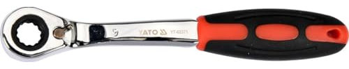 Yato Cricchetto reversibile per inserti YT-02371 Acciaio al cromo-vanadio