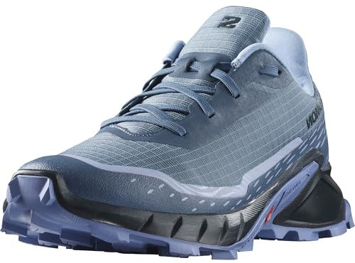 Salomon Alphacross 5 Damen Trailrunningschuhe, Starker Grip, Anhaltender Komfort, Vielseitige Performance, Bering Sea, 37 1/3