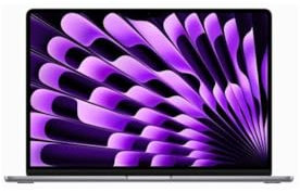 Apple 2023 MacBook Air Portable avec Puce M2 : Écran Liquid Retina de 15,3 Pouces, 8 Go de RAM, 512 Go de Stockage SSD, caméra FaceTime HD 1080p. Compatible avec l’iPhone/iPad ; Gris sidéral