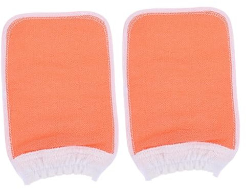 Healvian 2stücke Peeling-bad-handschuhe Aus Pflanzenfasern Exfolierende Duschhandschuhe Für Körperpeeling Und Rückenschrubben Geeignet Für Männer Und Frauen Langlebig Und Komfortabel